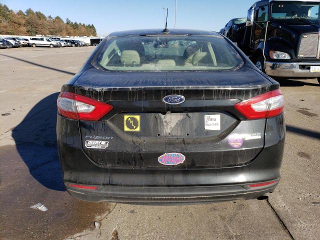 1FA6P0HD3F5118672 - 2015 FORD FUSION SE BLACK photo 6