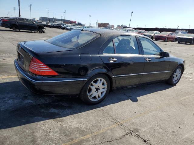 WDBNG75J73A346300 - 2003 MERCEDES-BENZ S 500 BLACK photo 3