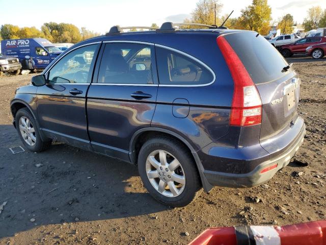 JHLRE48748C019634 - 2008 HONDA CR-V EXL BLUE photo 2