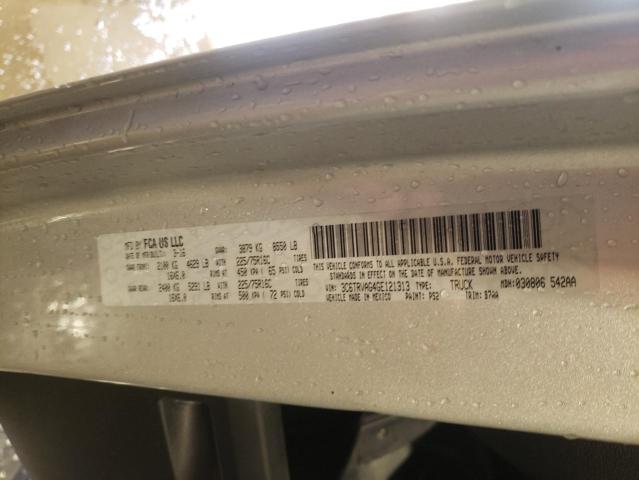 3C6TRVAG4GE121313 - 2016 RAM PROMASTER 1500 STANDARD SILVER photo 13