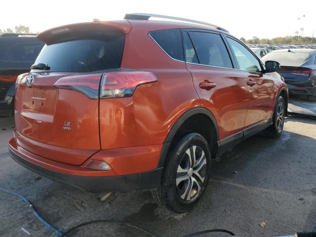 2T3BFREVXGW486466 - 2016 TOYOTA RAV4 LE ORANGE photo 3