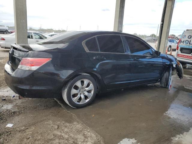 1HGCP26399A048224 - 2009 HONDA ACCORD LX BLACK photo 3