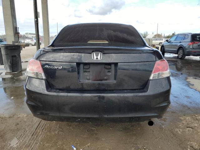 1HGCP26399A048224 - 2009 HONDA ACCORD LX BLACK photo 6