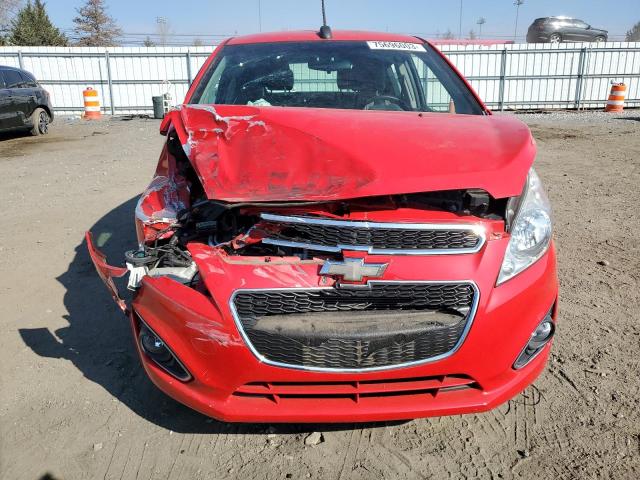 KL8CD6S99FC809822 - 2015 CHEVROLET SPARK 1LT RED photo 5