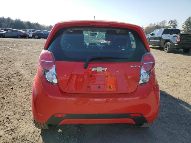 KL8CD6S99FC809822 - 2015 CHEVROLET SPARK 1LT RED photo 6