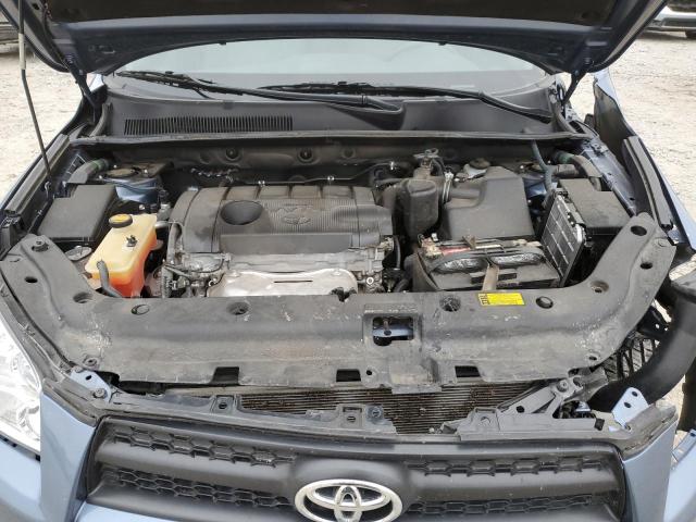 2T3ZF4DV4BW089850 - 2011 TOYOTA RAV4 BLUE photo 12