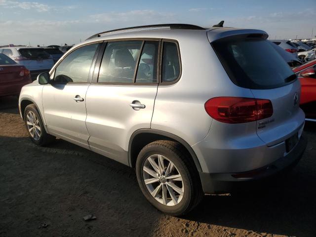 WVGBV7AXXHK050589 - 2017 VOLKSWAGEN TIGUAN S SILVER photo 2