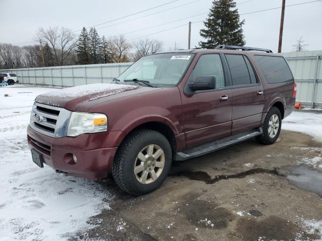 1FMJK1G52AEA43793 - 2010 FORD EXPEDITION EL XLT BURGUNDY photo 1