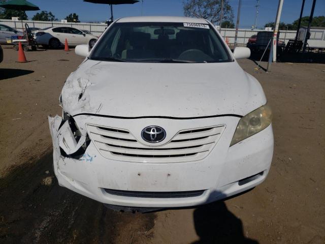 4T1BE46K97U708160 - 2007 TOYOTA CAMRY CE WHITE photo 5