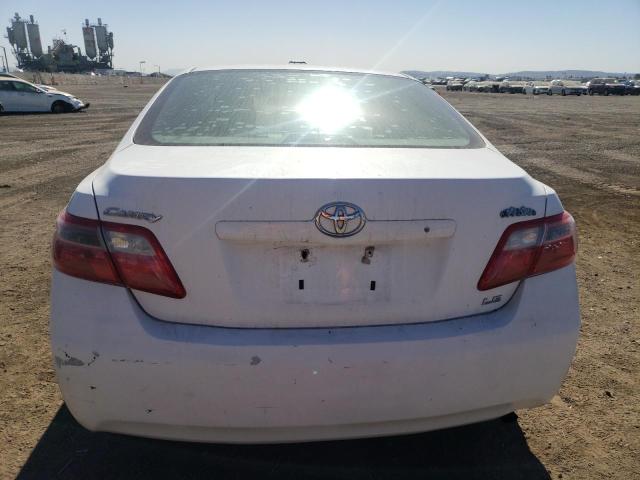 4T1BE46K97U708160 - 2007 TOYOTA CAMRY CE WHITE photo 6