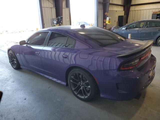 2C3CDXGJ7PH631752 - 2023 DODGE CHARGER SCAT PACK PURPLE photo 2