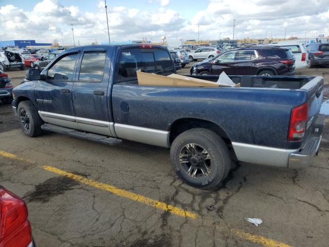 3D7KA28623G709948 - 2003 DODGE RAM 2500 ST BLUE photo 2