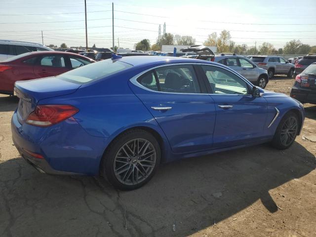 KMTG64LA3KU030227 - 2019 GENESIS G70 ADVANCED BLUE photo 3