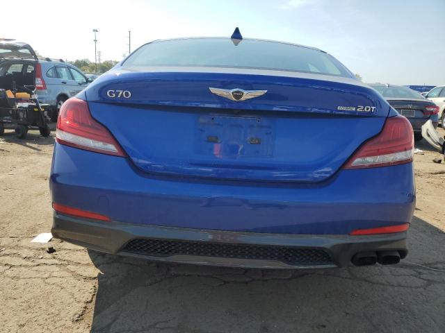 KMTG64LA3KU030227 - 2019 GENESIS G70 ADVANCED BLUE photo 6