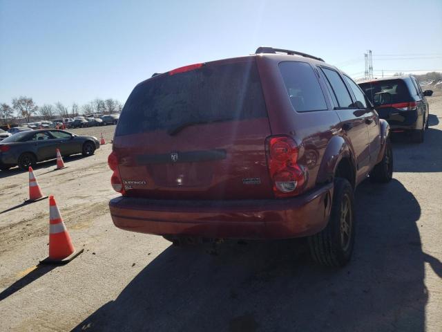 1D4HB48266F118797 - 2006 DODGE DURANGO SLT MAROON photo 6