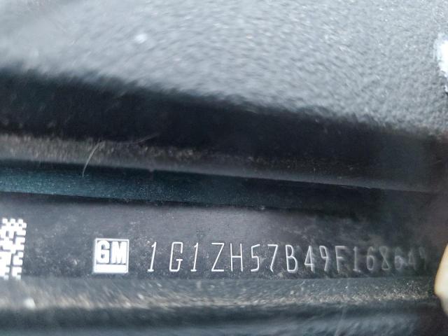 1G1ZH57B49F168649 - 2009 CHEVROLET MALIBU 1LT BLUE photo 12