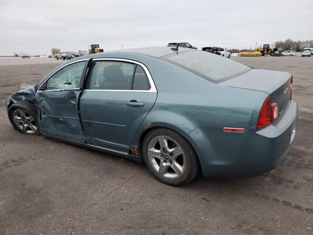1G1ZH57B49F168649 - 2009 CHEVROLET MALIBU 1LT BLUE photo 2