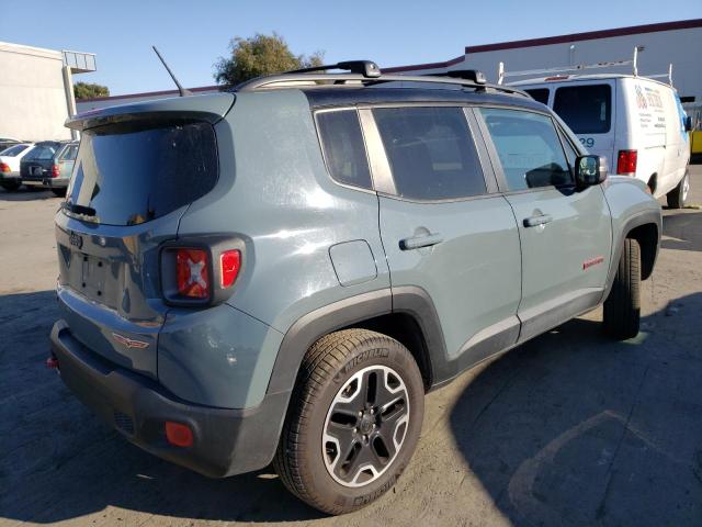 ZACCJBCT7GPE23092 - 2016 JEEP RENEGADE TRAILHAWK GRAY photo 3