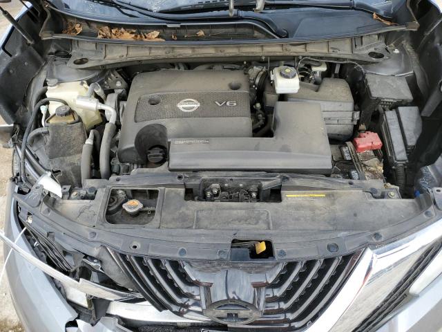 5N1AZ2MH7HN104839 - 2017 NISSAN MURANO S CHARCOAL photo 12