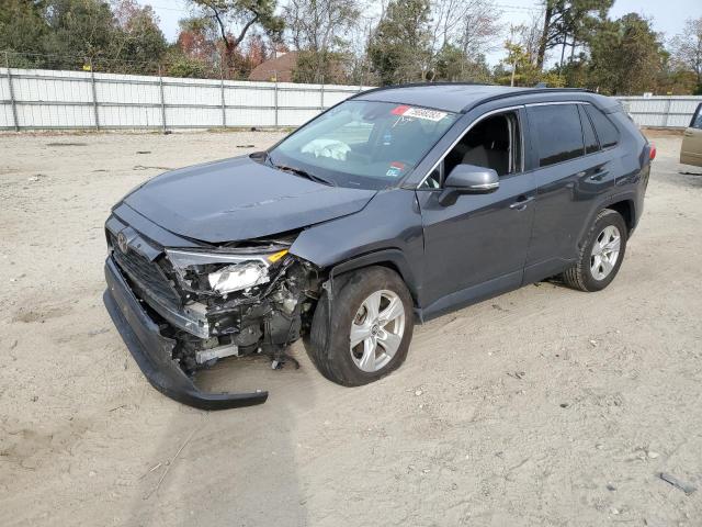 2T3P1RFV2MC143053 - 2021 TOYOTA RAV4 XLE GRAY photo 1