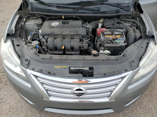 3N1AB7AP0EY219785 - 2014 NISSAN SENTRA S SILVER photo 11