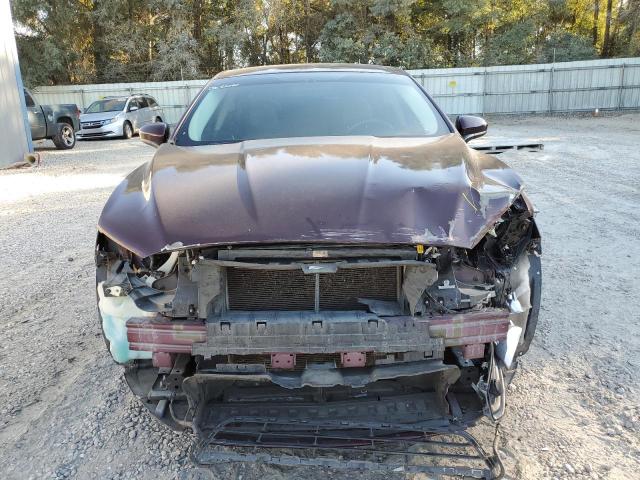 3FA6P0G75DR108361 - 2013 FORD FUSION S MAROON photo 5