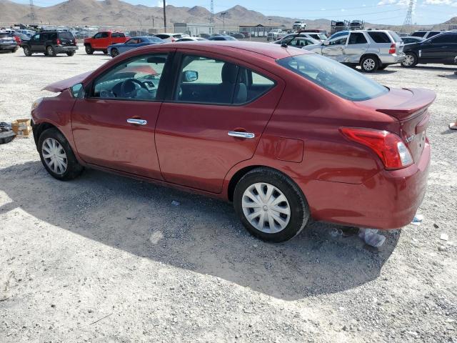 3N1CN7AP6KL847021 - 2019 NISSAN VERSA S RED photo 2