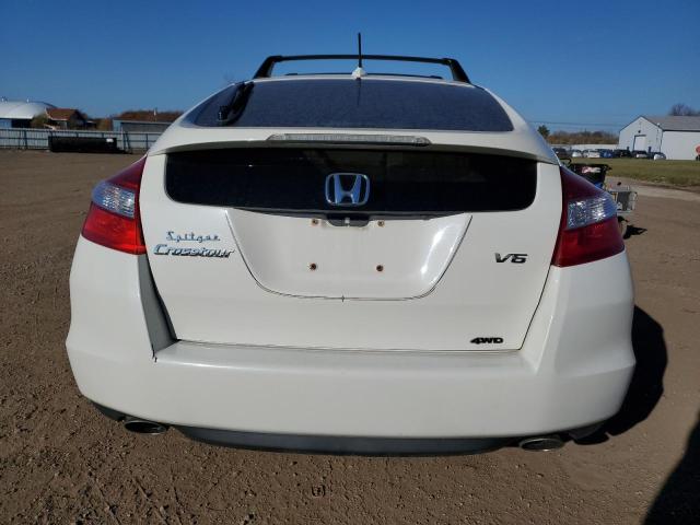 5J6TF2H57CL004650 - 2012 HONDA CROSSTOUR EXL WHITE photo 6