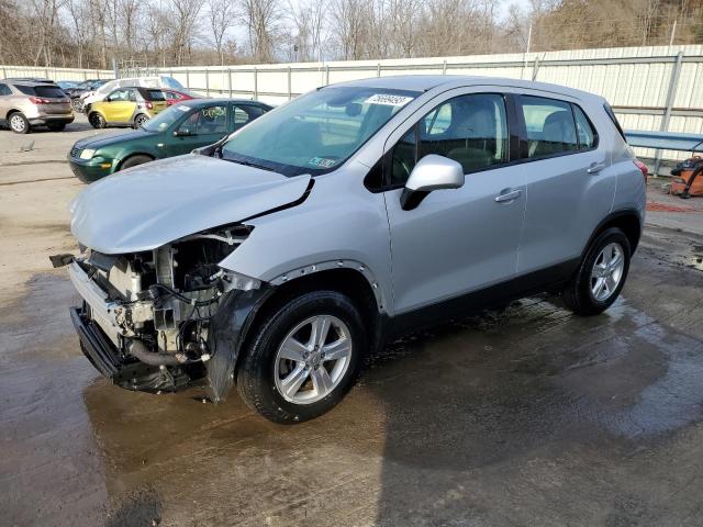 3GNCJNSB4KL340044 - 2019 CHEVROLET TRAX LS SILVER photo 1