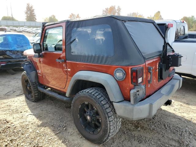 1J4FA24169L759862 - 2009 JEEP WRANGLER X ORANGE photo 2