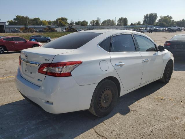 3N1AB7AP3EY245765 - 2014 NISSAN SENTRA S WHITE photo 3