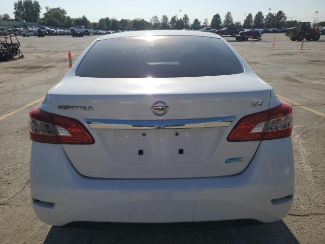 3N1AB7AP3EY245765 - 2014 NISSAN SENTRA S WHITE photo 6