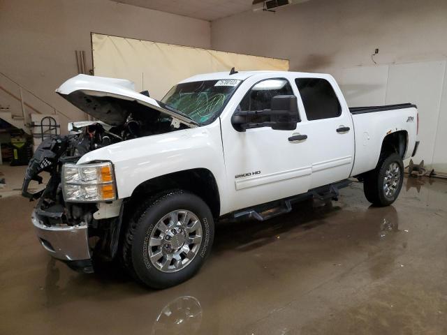 1GC1KXC87DF122074 - 2013 CHEVROLET SILVERADO K2500 HEAVY DUTY LT WHITE photo 1