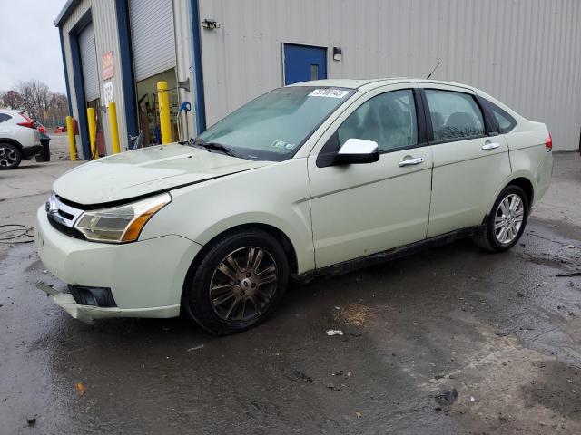 1FAHP3HN4BW183635 - 2011 FORD FOCUS SEL GREEN photo 1