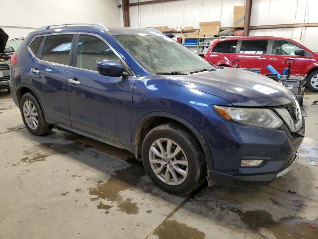 5N1AT2MVXHC801134 - 2017 NISSAN ROGUE SV BLUE photo 4