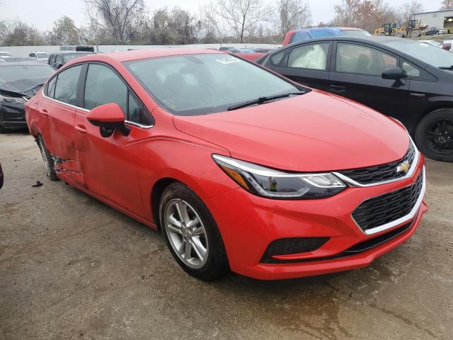 1G1BE5SMXH7259775 - 2017 CHEVROLET CRUZE LT RED photo 4