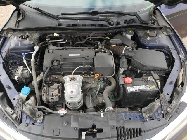 1HGCR2F39GA237401 - 2016 HONDA ACCORD LX BLUE photo 11