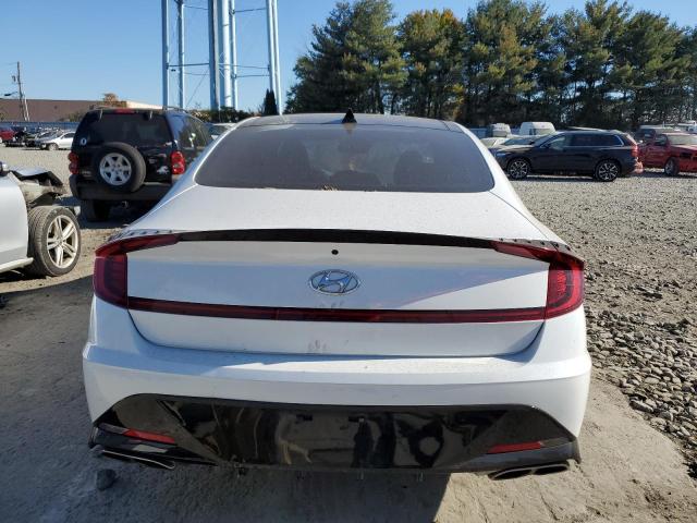 5NPEK4JC8MH111761 - 2021 HYUNDAI SONATA N LINE WHITE photo 6