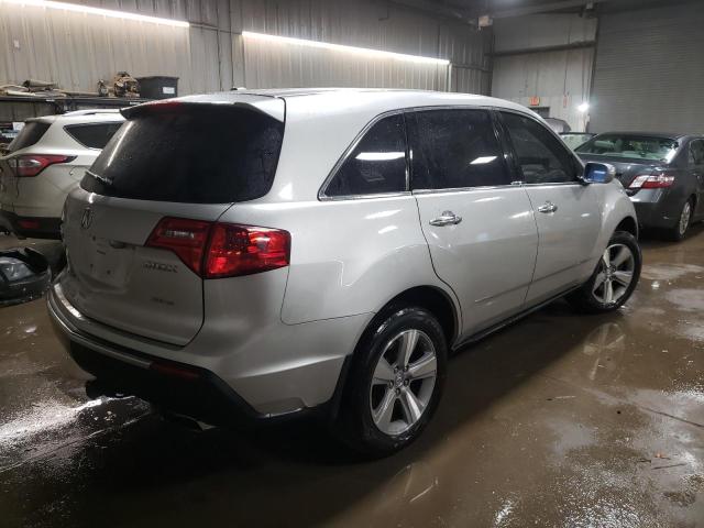 2HNYD2H69BH517768 - 2011 ACURA MDX TECHNOLOGY SILVER photo 3