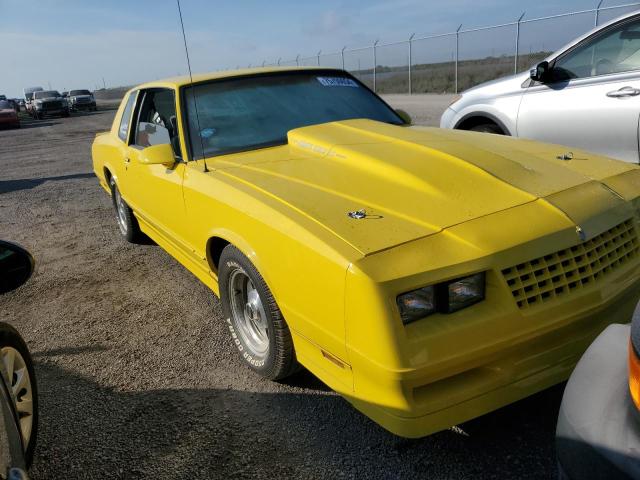 1G1GZ11G1HP127793 - 1987 CHEVROLET MONTE CARL YELLOW photo 4