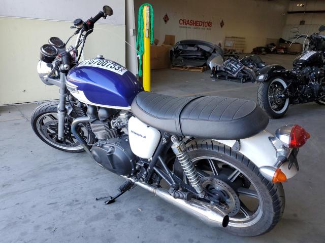 SMT900K12ET636536 - 2014 TRIUMPH MOTORCYCLE BONNEVILLE BLUE photo 3