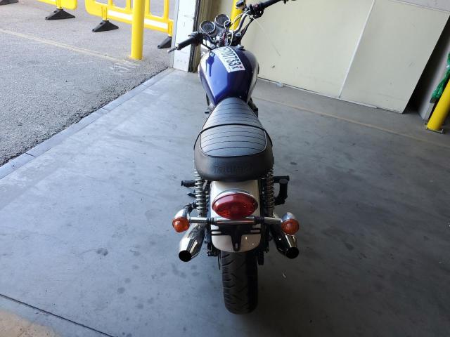 SMT900K12ET636536 - 2014 TRIUMPH MOTORCYCLE BONNEVILLE BLUE photo 6