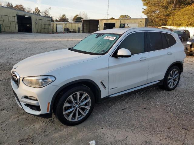 5UXTR9C50JLC81703 - 2018 BMW X3 XDRIVE30I WHITE photo 1