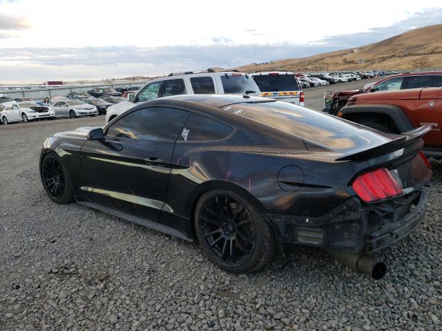 1FA6P8TH7H5257263 - 2017 FORD MUSTANG BLACK photo 2