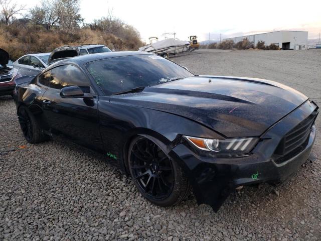 1FA6P8TH7H5257263 - 2017 FORD MUSTANG BLACK photo 4