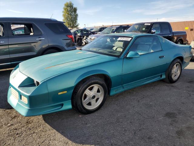 1G1FP23E6NL150783 - 1992 CHEVROLET CAMARO RS TURQUOISE photo 1