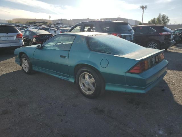 1G1FP23E6NL150783 - 1992 CHEVROLET CAMARO RS TURQUOISE photo 2