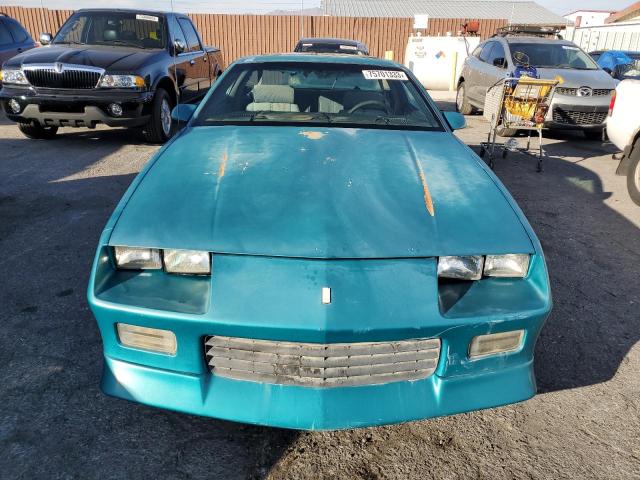 1G1FP23E6NL150783 - 1992 CHEVROLET CAMARO RS TURQUOISE photo 5