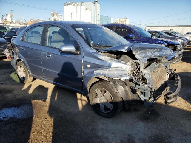 KL1TD566X8B056173 - 2008 CHEVROLET AVEO BASE BLUE photo 4