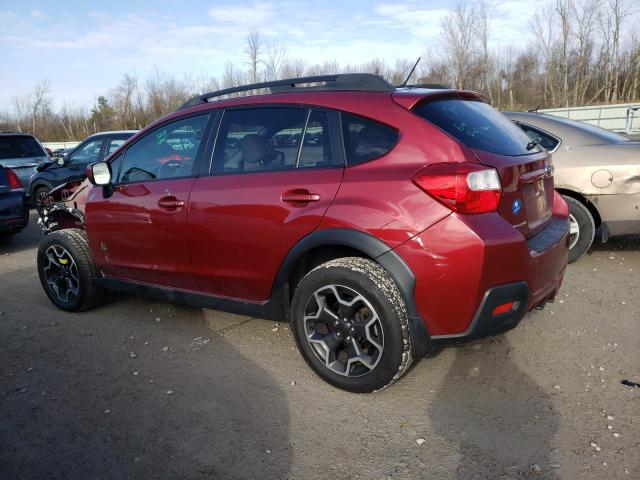 JF2GPAGC8DH813188 - 2013 SUBARU XV CROSSTR 2.0 LIMITED RED photo 2